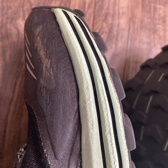 Brooks Cascadia Trail Running Shoe Black and green size 10 - Picture 6 of 13